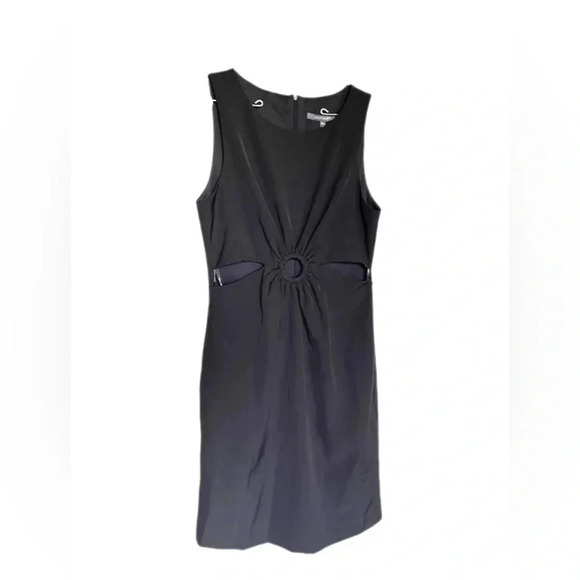 Julia Jordan Cutout Shift Mini Dress Black Women’s 8 - Picture 3 of 14